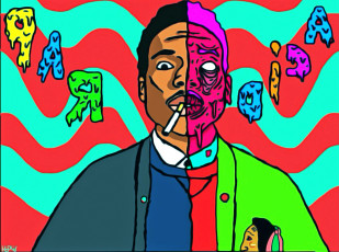 Картинка chance-the-rapper музыка -временный рисунок