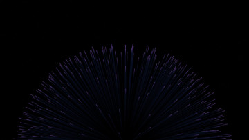 Картинка 3д+графика абстракция+ abstract dandelion фейерверк wallhaven черный фон