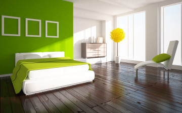 обоя 3д графика, реализм , realism, стиль, дизайн, bedroom, interior, спальня, style, design, интерьер