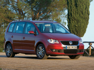 Картинка volkswagen touran 2007 автомобили