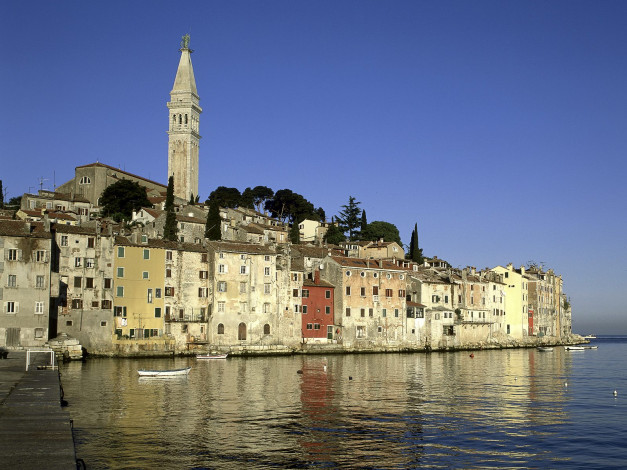 Обои картинки фото rovinj, croatia, города