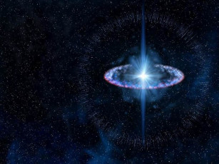 Картинка космос квазары