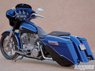 Картинка 2002 harley davidson electra glide мотоциклы customs