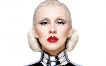 обоя музыка, christina, aguilera