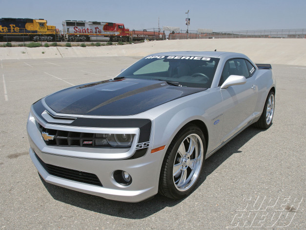 Обои картинки фото 2010, chevy, rpo, camaros, l72, автомобили, camaro