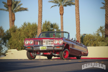 обоя 1964, chevy, impala, автомобили, chevrolet