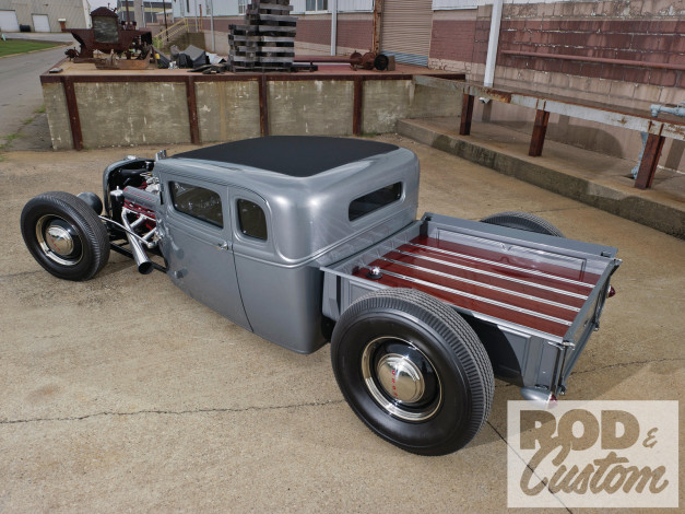 Обои картинки фото 1930, ford, model, pickup, автомобили, custom, pick, up