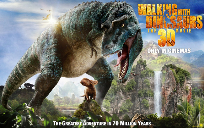 Обои картинки фото walking, with, dinosaurs, 3d, кино, фильмы, прогулки, с, динозаврами