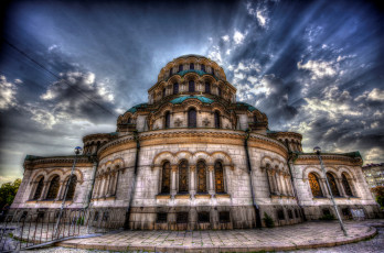 обоя sofia - alexander nevsky cathedral, города, - православные церкви,  монастыри, собор, площадь