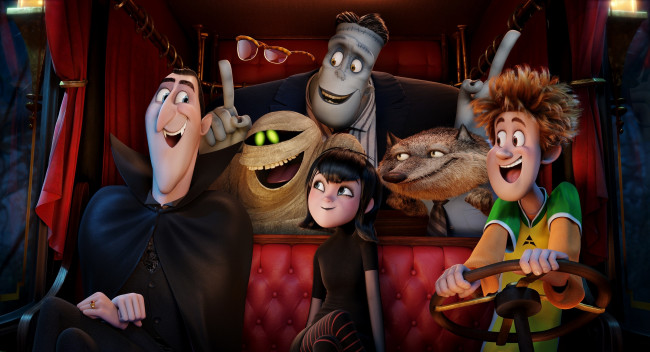 Обои картинки фото мультфильмы, hotel transylvania 2, монстры, на, каникулах, frankenstein, wayne, jonathan, mavis, dracula, hotel, transylvania, 2