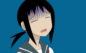 Картинка аниме sayonara+zetsubo+sensei девушка взгляд фон