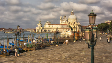 Картинка basilica+di+santa+maria города венеция+ италия простор