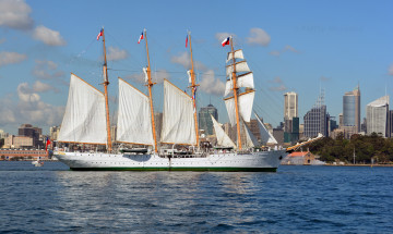 Картинка esmeralda корабли парусники паруса мачты