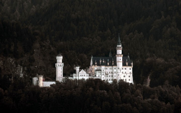 Картинка города замок+нойшванштайн+ германия neuschwanstein castle