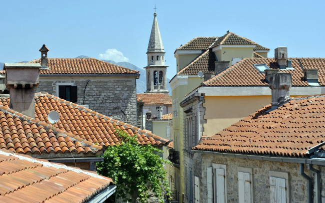 Обои картинки фото budva,  montenegro, города, - панорамы, montenegro