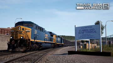 обоя видео игры, train sim world 2, поезд, железная, дорога