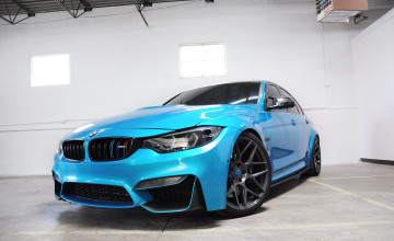 Картинка bmw+m3 автомобили bmw m3 blue sportcar sedan