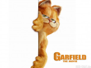 обоя мультфильмы, garfield