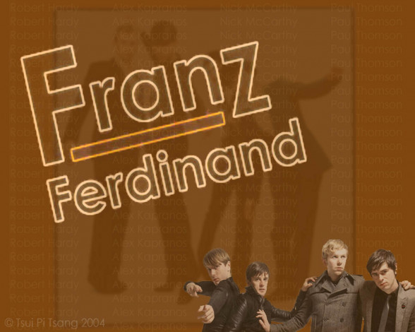 Обои картинки фото музыка, franz, ferdinand