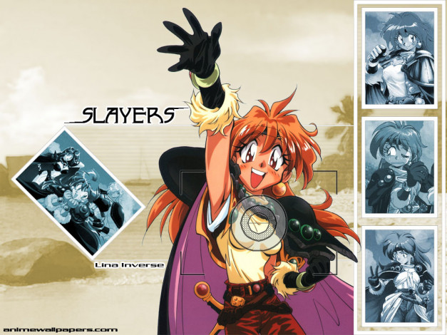 Обои картинки фото аниме, slayers