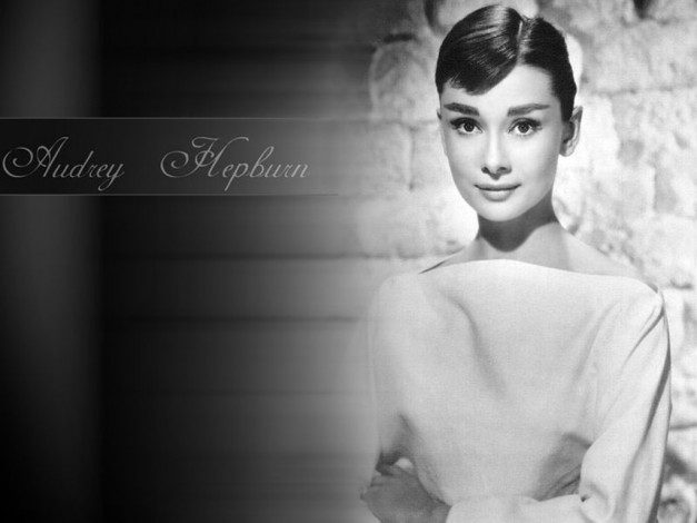 Обои картинки фото Audrey Hepburn, девушки