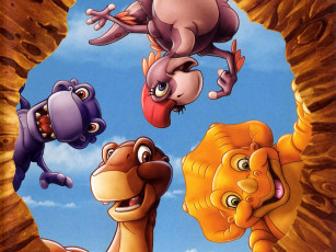 Картинка земля до начала времен мультфильмы the land before time