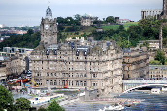 Картинка города эдинбург+ шотландия здания