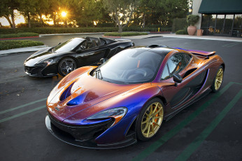 обоя chameleon mclaren p1, автомобили, mclaren, спорткар