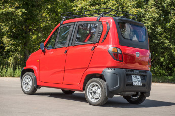 обоя bajaj qute qcar re60 2016, автомобили, -unsort, qute, bajaj, красный, 2016, re60, qcar