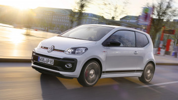 обоя volkswagen up gti 2018, автомобили, volkswagen, белый, 2018, up, gti