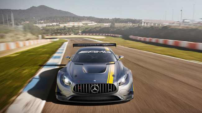 Обои картинки фото mercedes-benz amg gt3 2015, автомобили, mercedes-benz, 2015, gt3, amg