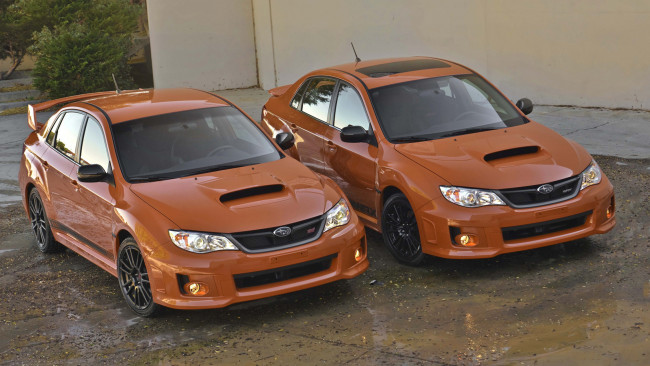 Обои картинки фото subaru impreza special edition wrx and wrx sti 2013, автомобили, subaru, 2013, impreza, special, edition, wrx, sti