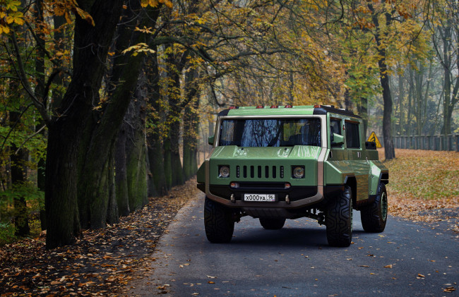 Обои картинки фото h-uaz concept 2017, автомобили, уаз, concept, внедорожник, 2017, h-uaz