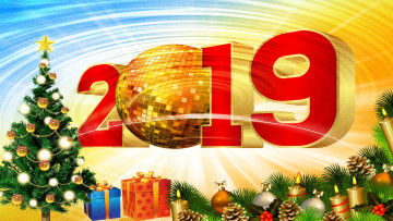 Картинка праздничные векторная+графика+ новый+год новый год фон цифры