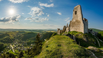 Картинка cachtice+castle slovakia города -+дворцы +замки +крепости cachtice castle