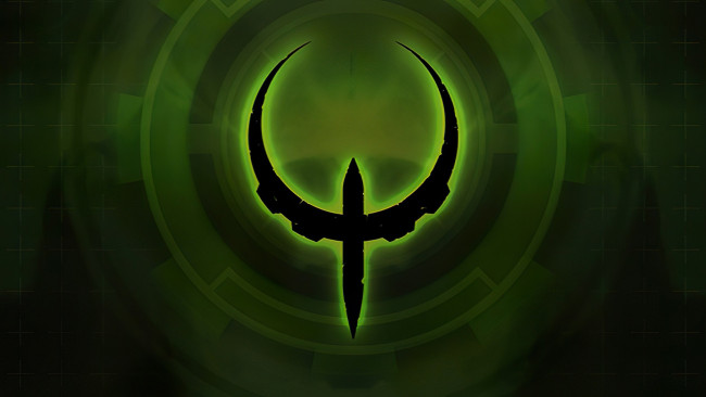 Обои картинки фото видео игры, quake 4, значок, эмблема