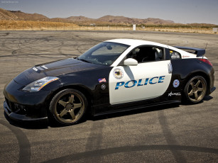 Картинка nismo nissan 350z police car 2004 автомобили datsun