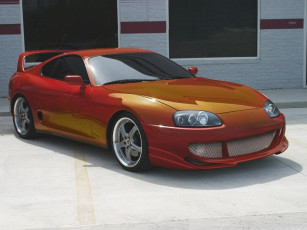 Картинка toyota supra автомобили