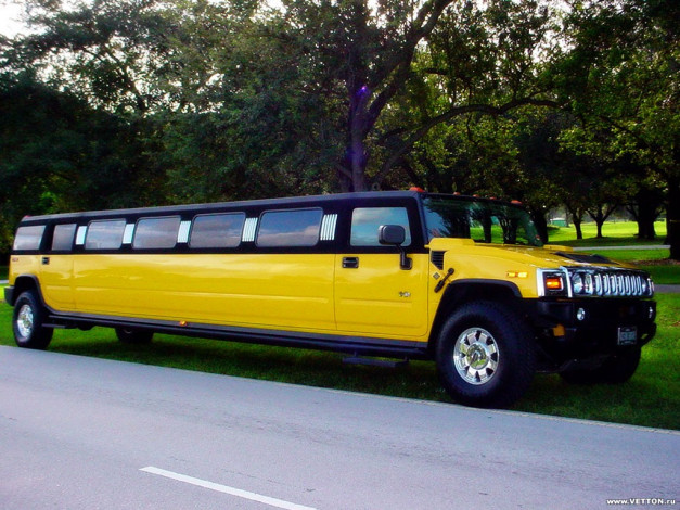 Обои картинки фото hummer, limousine, автомобили