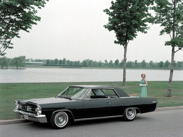 Обои картинки фото pontiac, grand, prix, 1963, автомобили