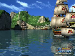 обоя видео, игры, пираты, онлайн, voyage, century, online