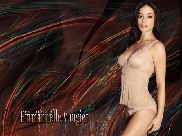 Обои картинки фото Emmanuelle Vaugier, девушки