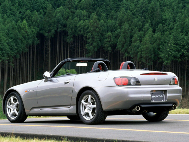 Обои картинки фото honda, s2000, автомобили