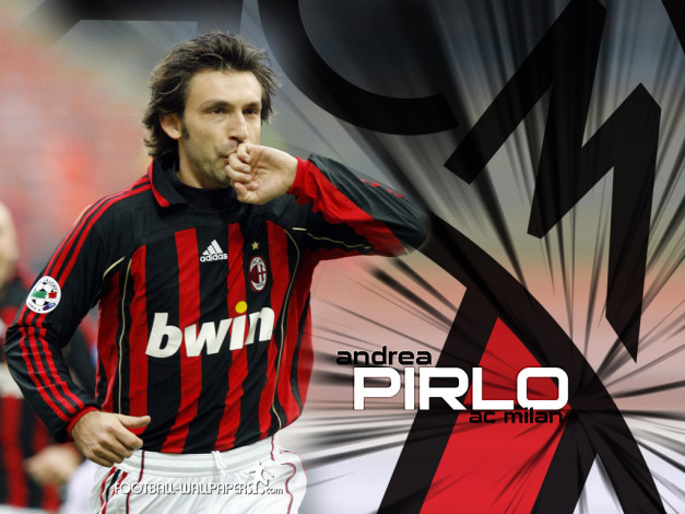 Обои картинки фото andrea, pirlo, спорт, футбол