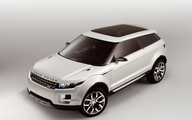 Обои картинки фото автомобили, range, rover, land, evoque