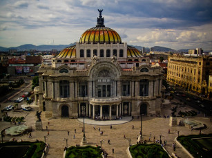 обоя palacio, de, bellas, artes, мехико, города, дворцы, замки, крепости, мексика