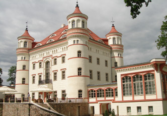 Картинка wojanоw palace польша города дворцы замки крепости дворец