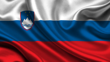 обоя разное, флаги, гербы, словения, флаг, slovenia