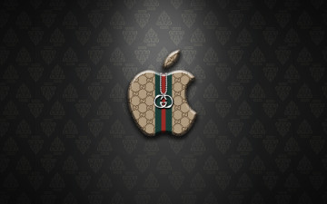Картинка компьютеры apple логотип яблоко фон