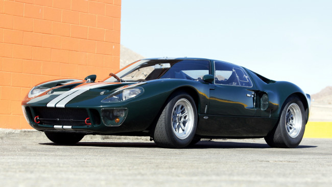 Обои картинки фото ford, gt40, автомобили